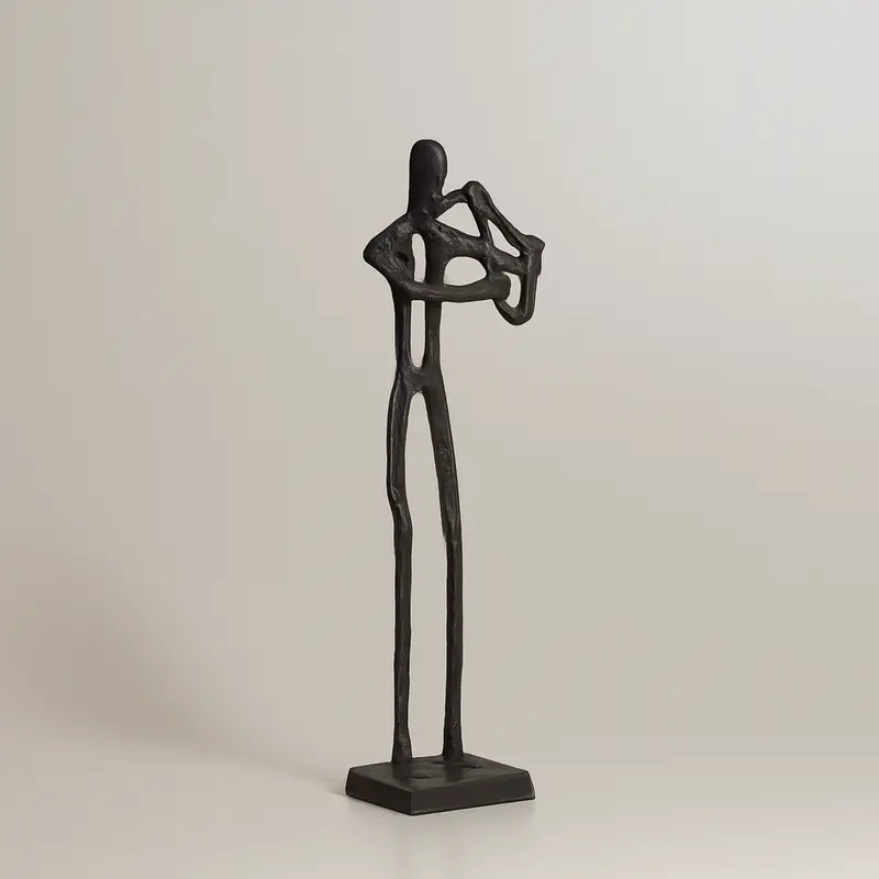 Deco Man With Sexaphone Orn13