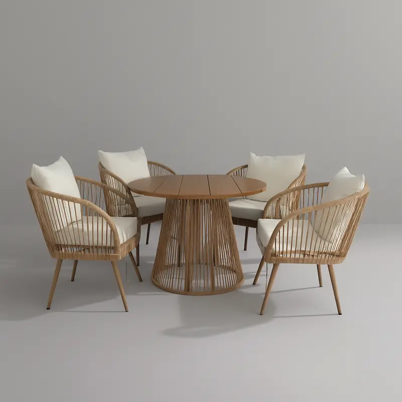 Jericho 5pce Outdoor Dining Set RC/RT-2330