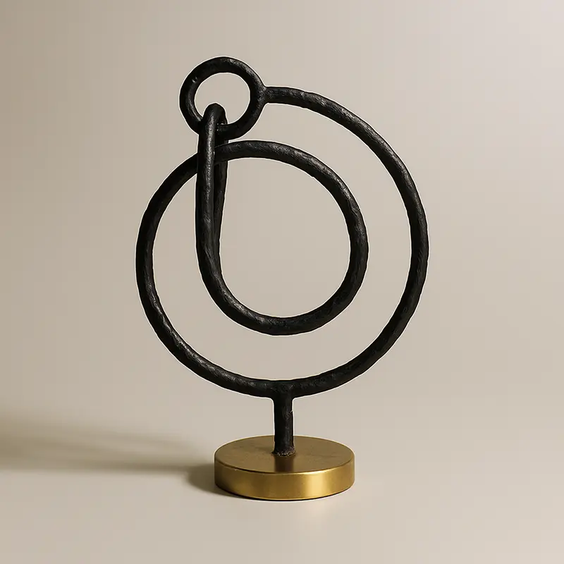 Sculpture Blk/Gld Al-24256