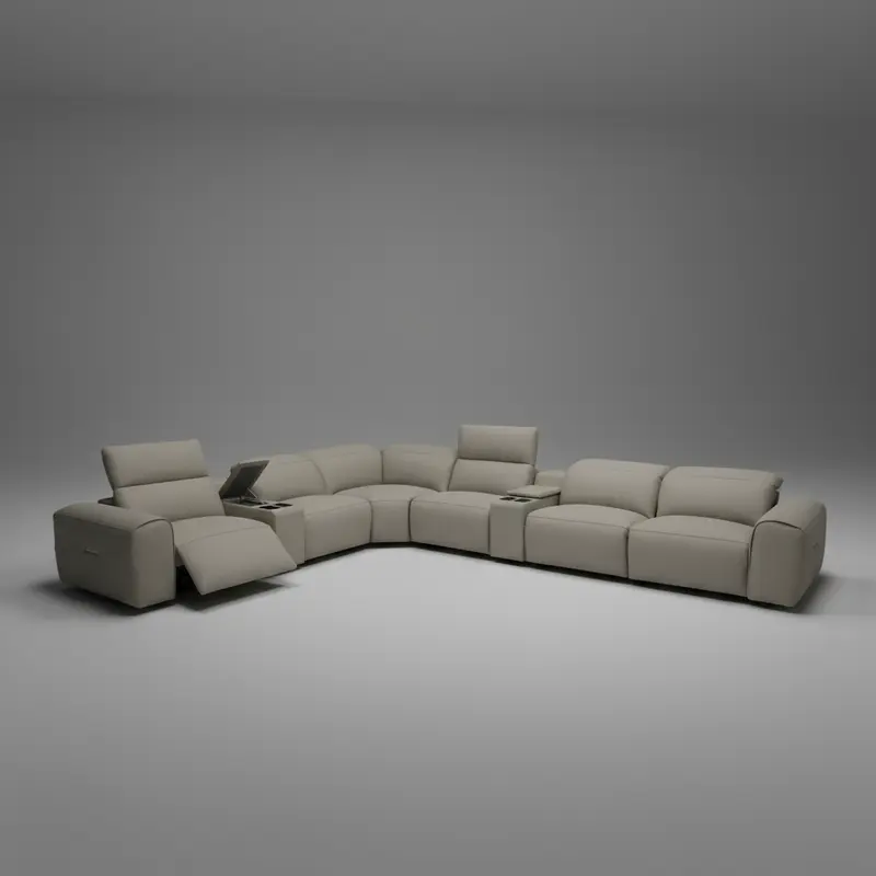 Bellagio Corner Electric Motion Sofa Set