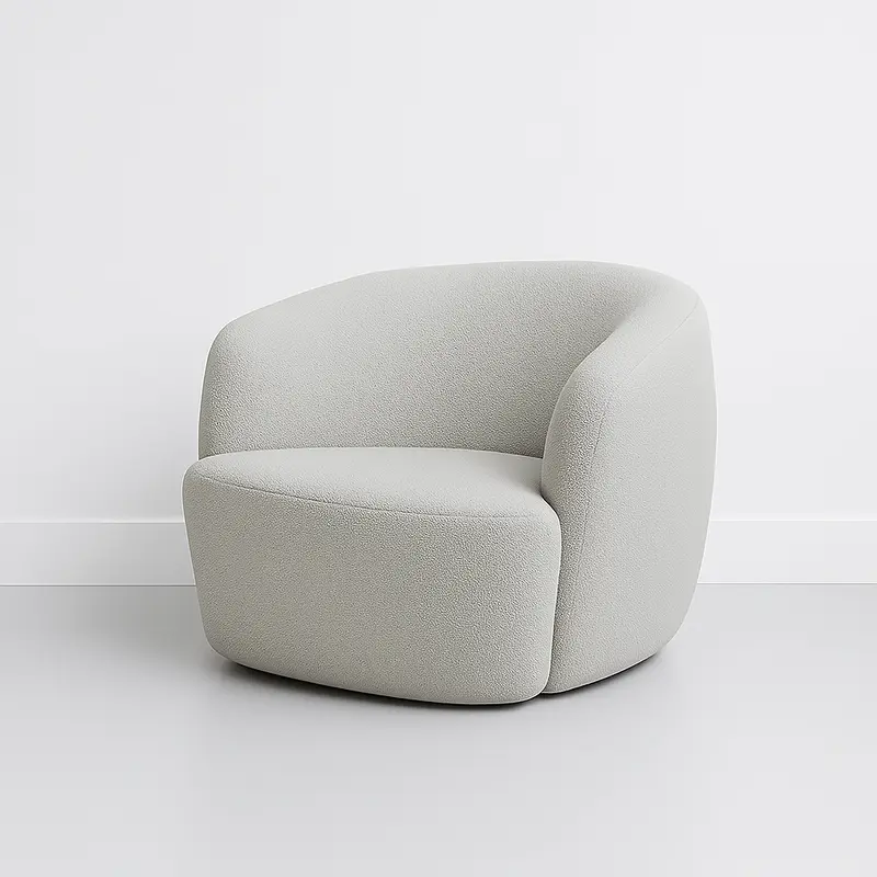 Bianca Fabric Swivel Chair