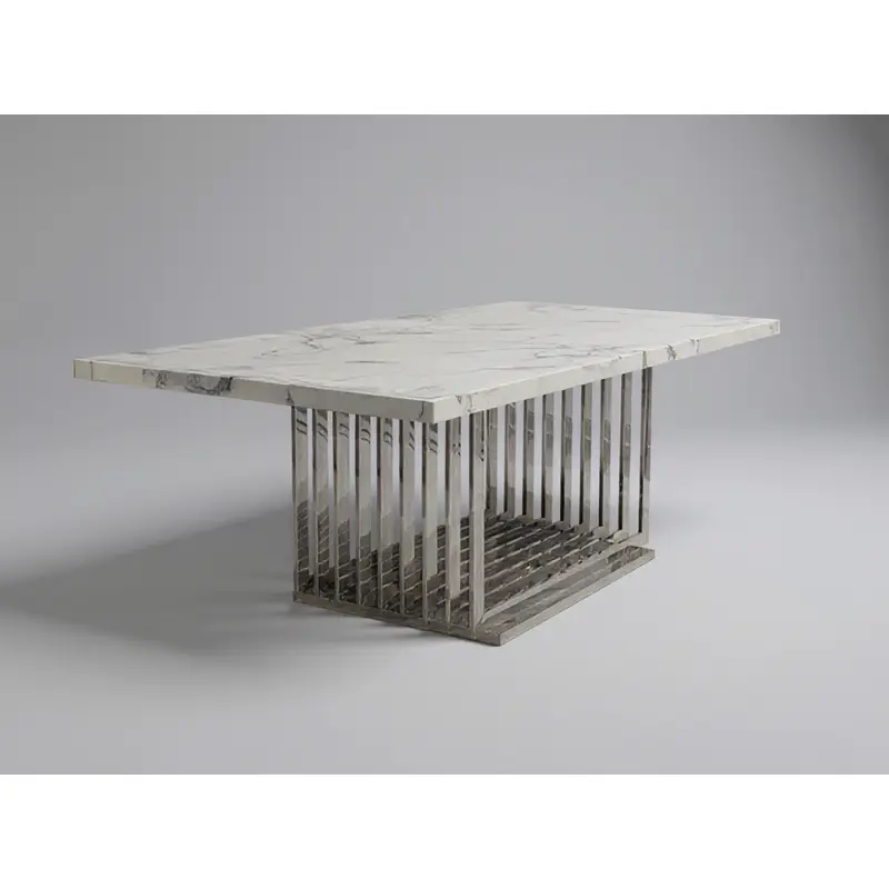 Luson Dining Table E-Marble Top