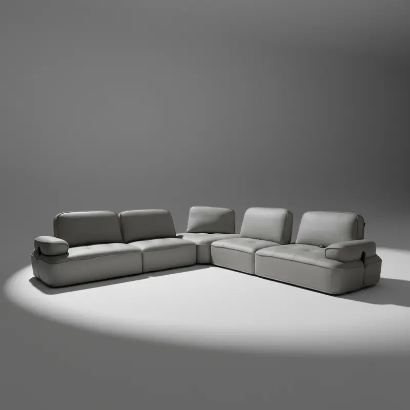 Marco Full Leather Modular Sofa