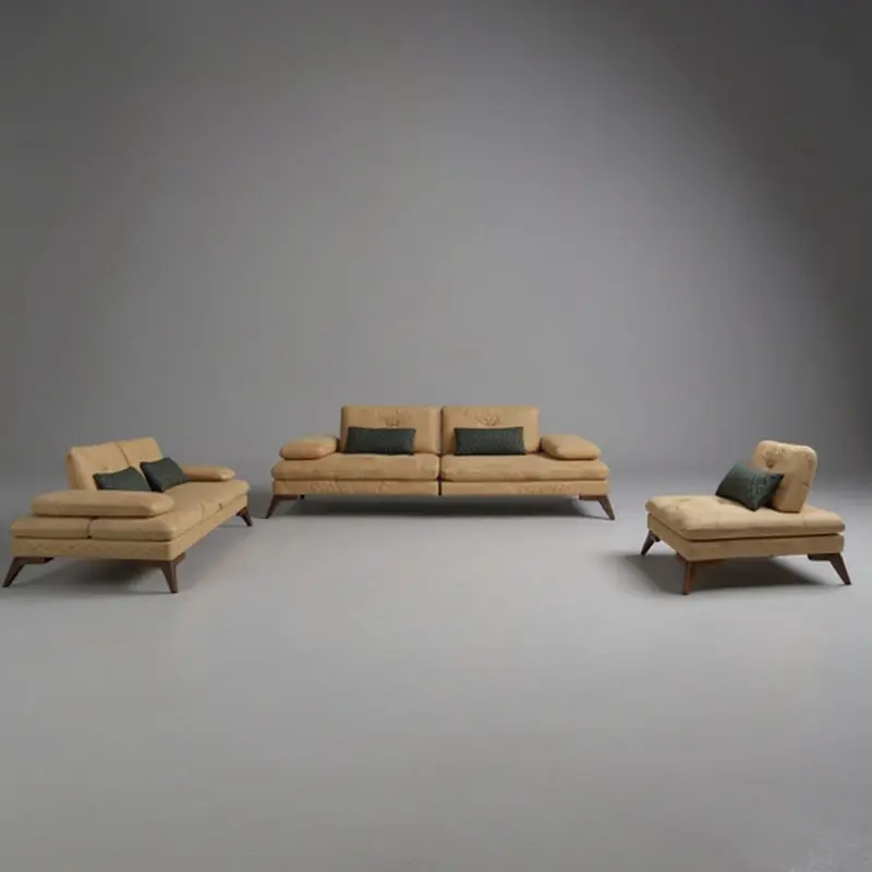 Quatro Nubuck Sofa Set