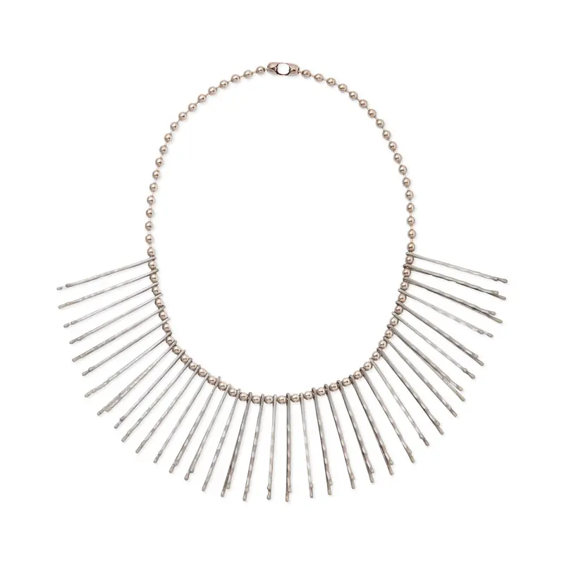 Anni Albers Make Your Own Necklace Jewelry Kit - Silver