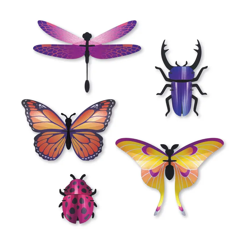 DIY 3D Shiny Insect Kit
