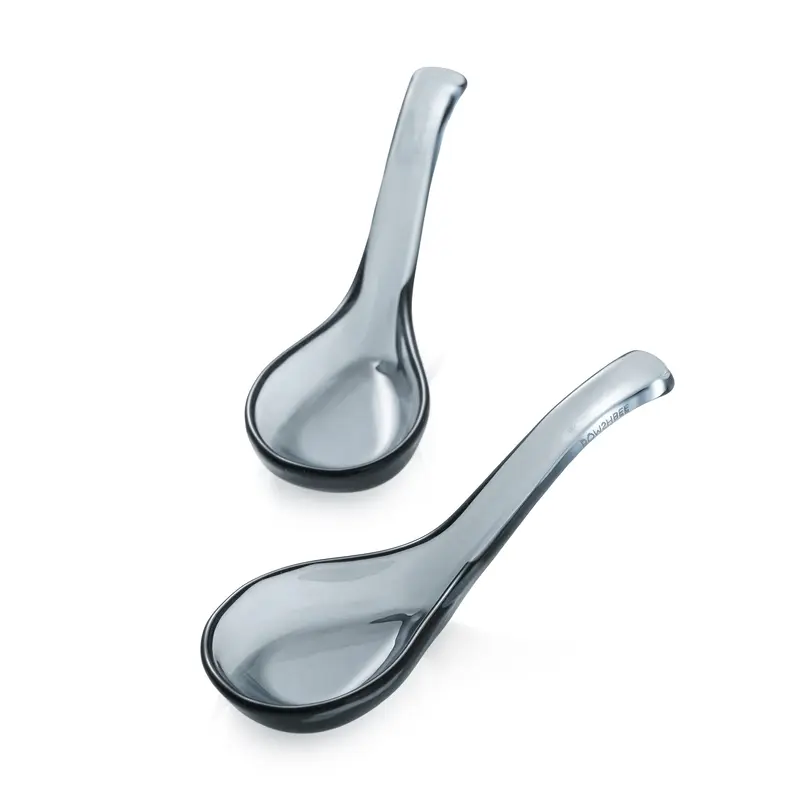 Soop Glass Soup Spoons - Set of 2