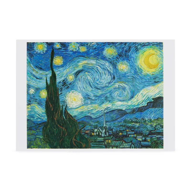 Vincent van Gogh The Starry Night Holiday Cards - Set of 8