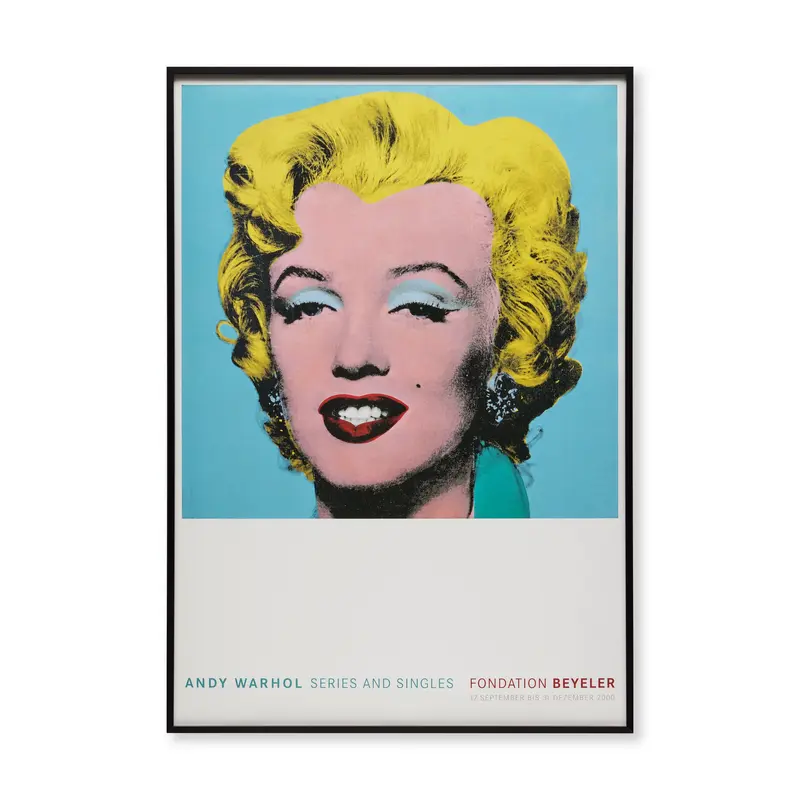 Andy Warhol Marilyn Framed Poster