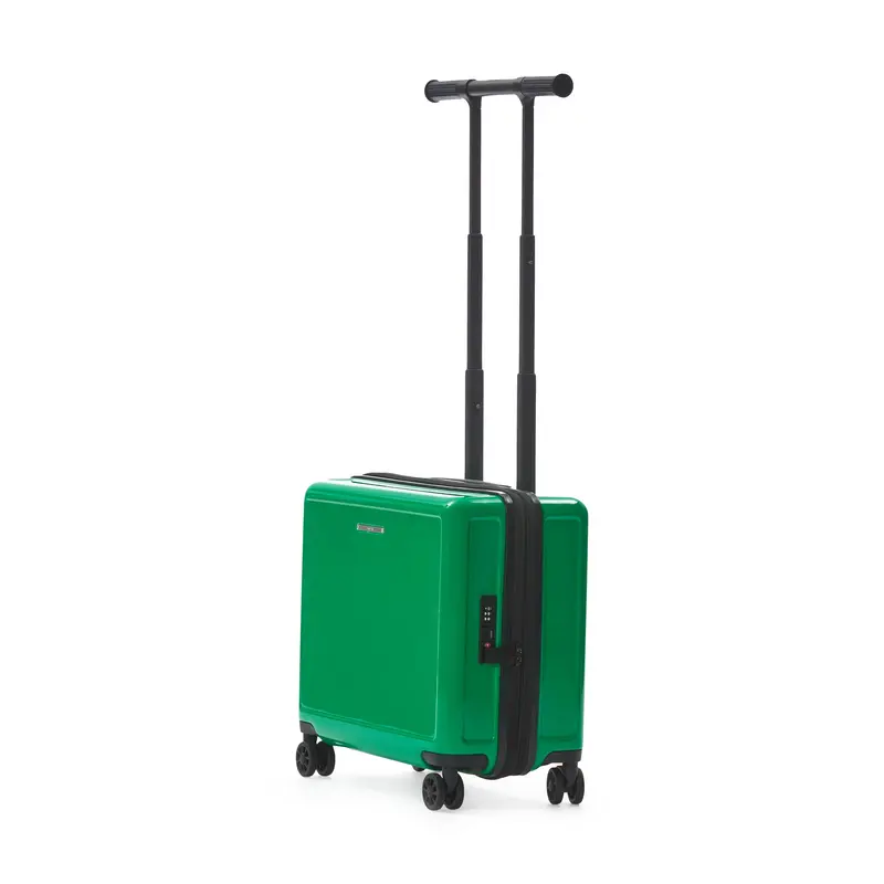 Square Expandable Suitcase with TT Handle - Carry-On