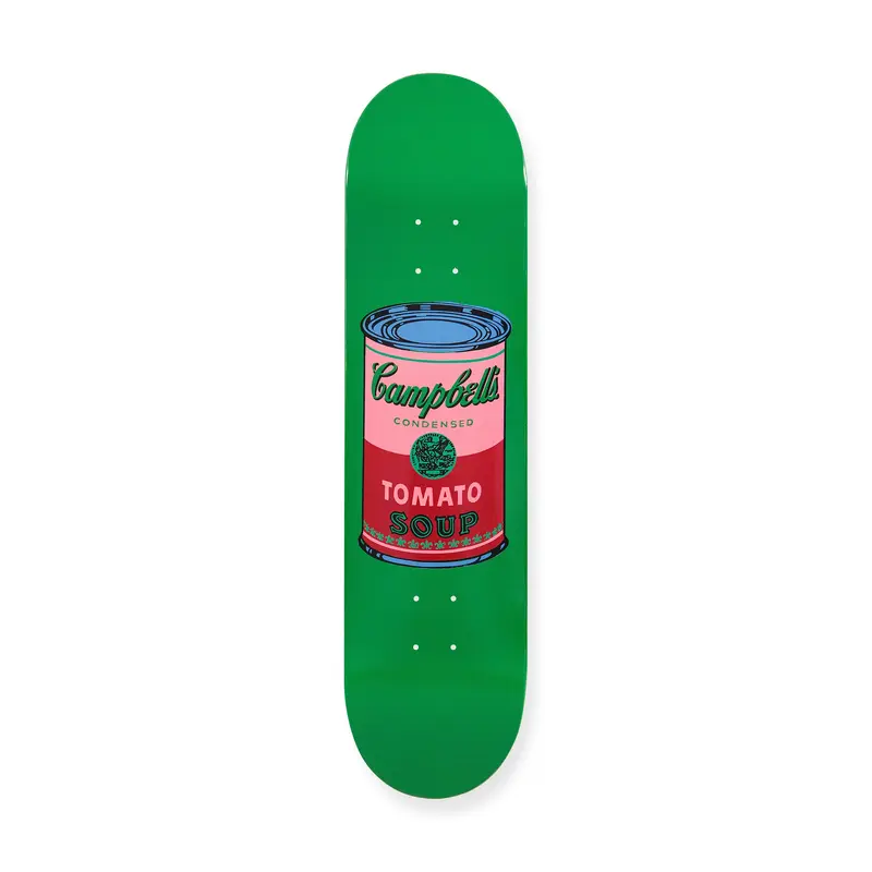 Andy Warhol: Skateboard Colored Campbell's Soup Cans - Blood