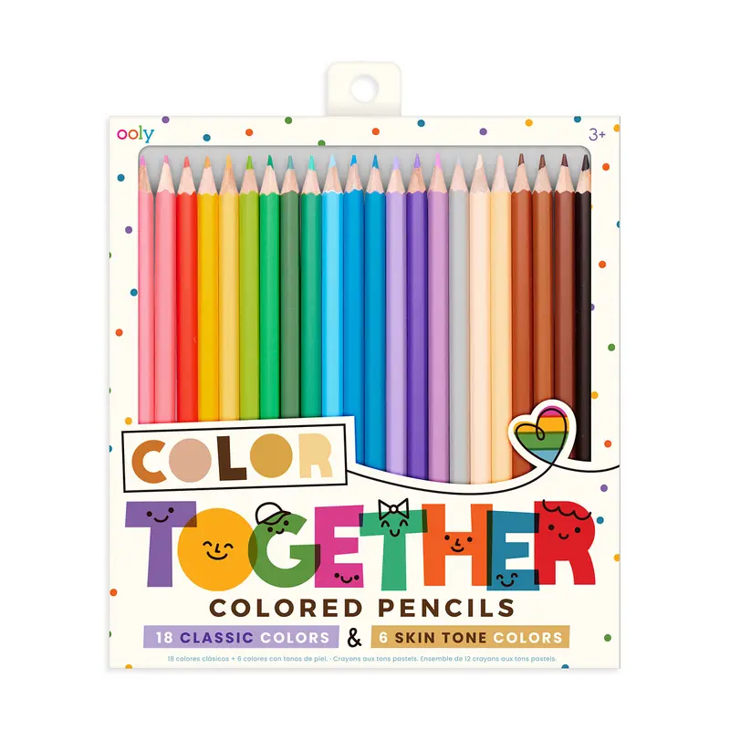 Ooly Color Together Colored Pencils Set of 24