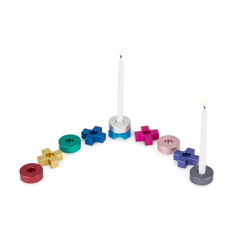 Tic Tac Toe Menorah