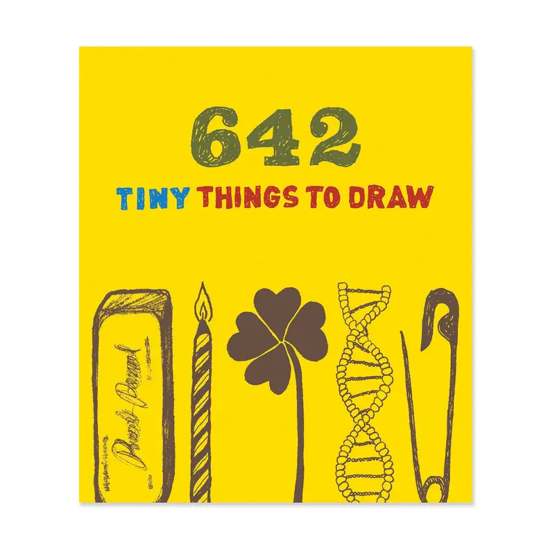 Tiny Things to Draw Activity Book - Paperback