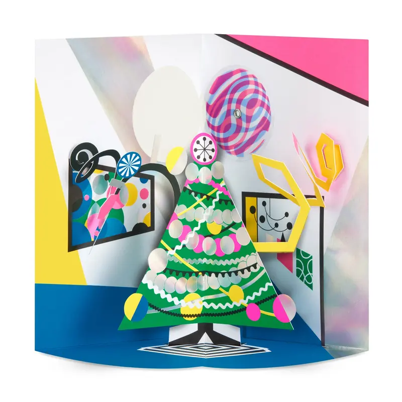 Art Nol Holiday Pop-Up Cards - Set of 8