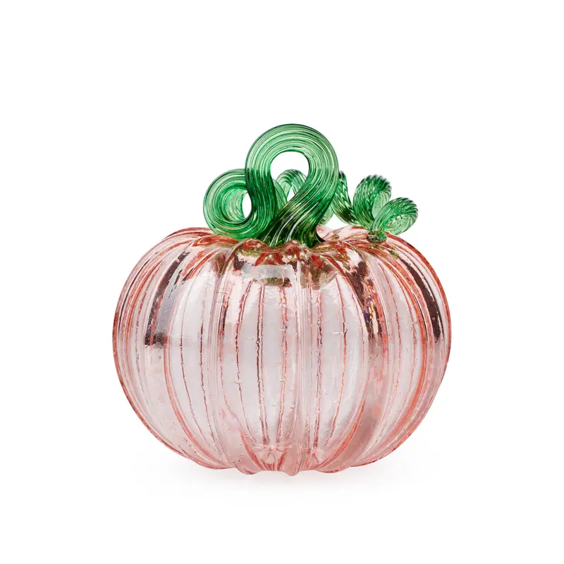 Classic Glass Pumpkin Object - Aurora