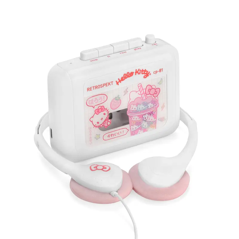Retrospekt Hello Kitty CP-81 Portable Cassette Player
