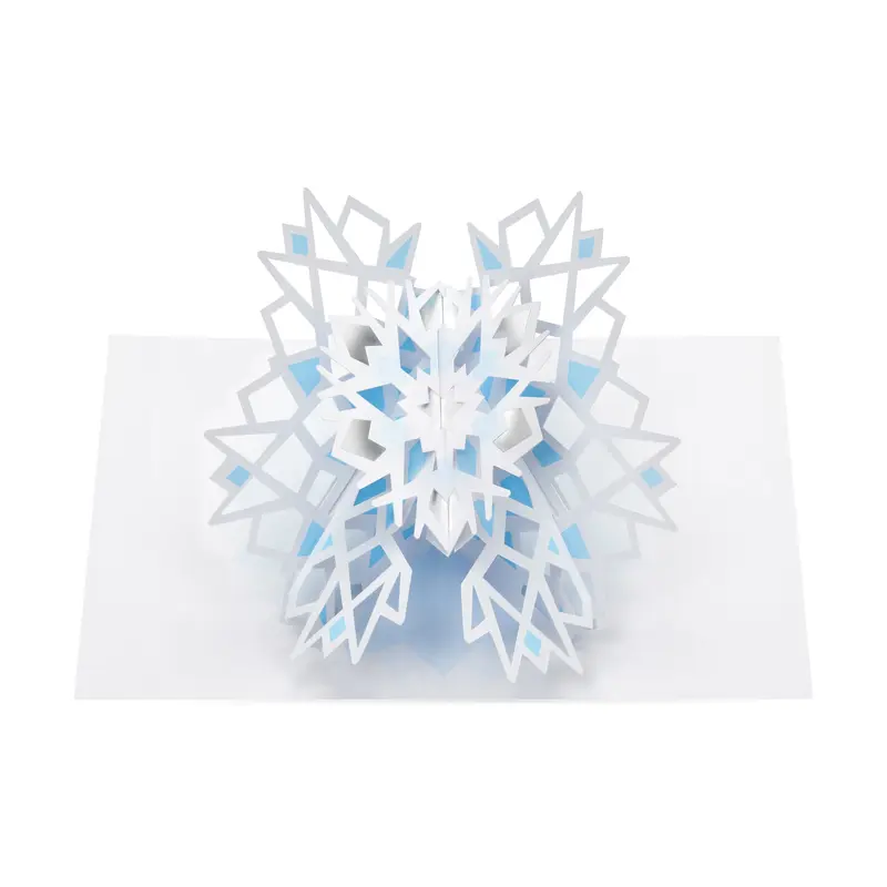 Snowstar Holiday Pop-Up Cards - Set of 8