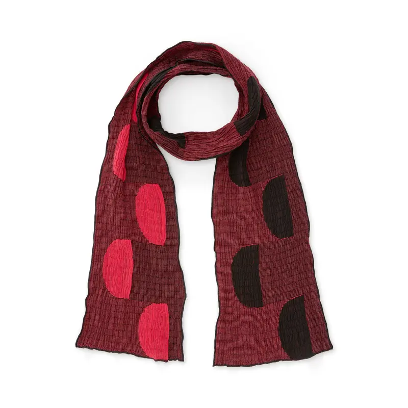 Nuno Pockets Cotton-Blend Scarf