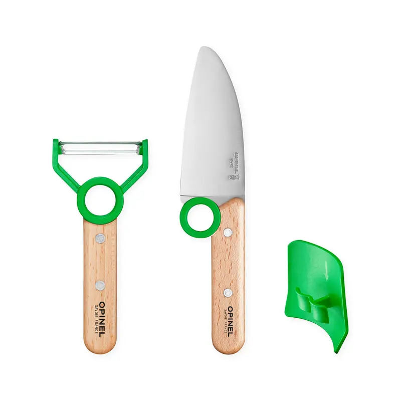Opinel Le Petite Chef Kids Kitchen Prep Set - Set of 3