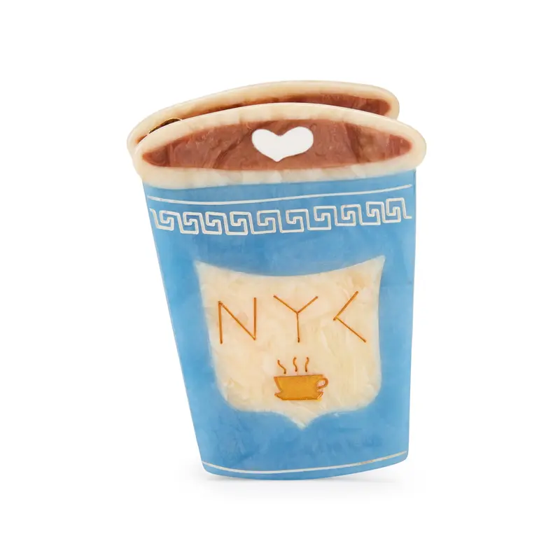 Solar Eclipse Hair Clip - NY Coffee Cup