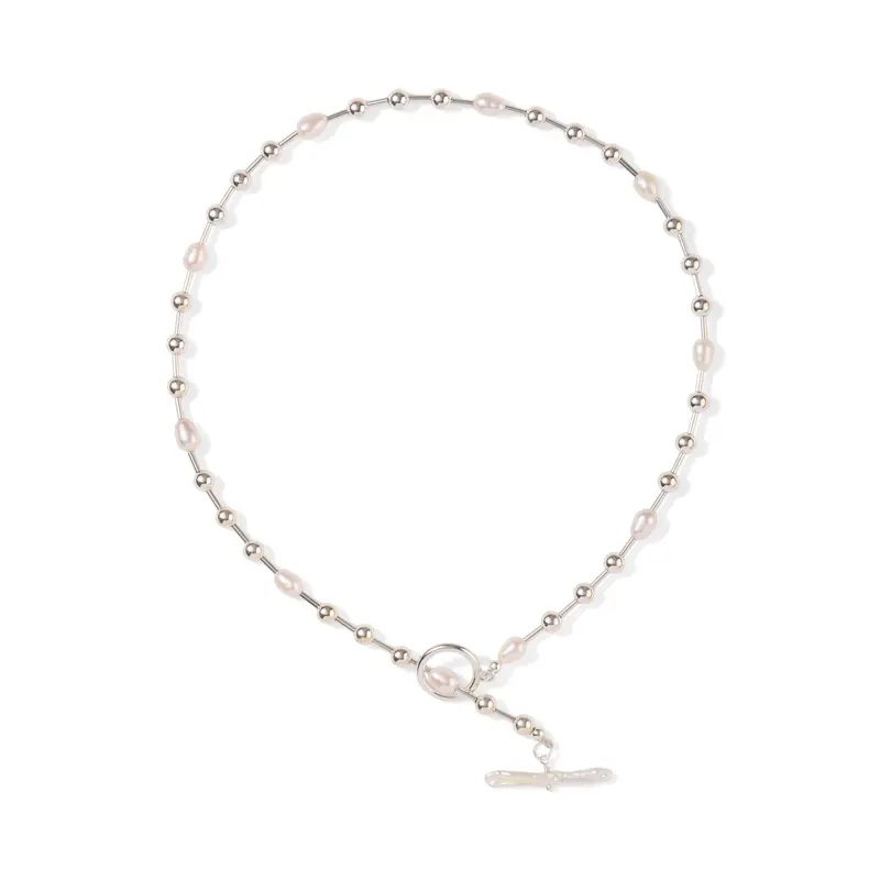 Yam Bonar Pearl Sterling Silver Choker Necklace