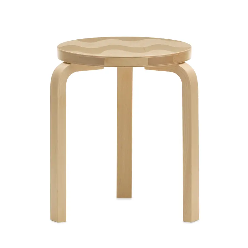 Artek Aalto Marimekko Stacking Stool 60 - Lokki
