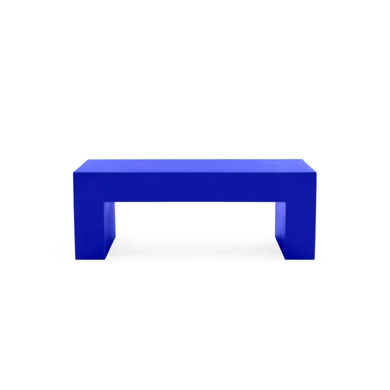Vignelli Bench from Heller - Blue