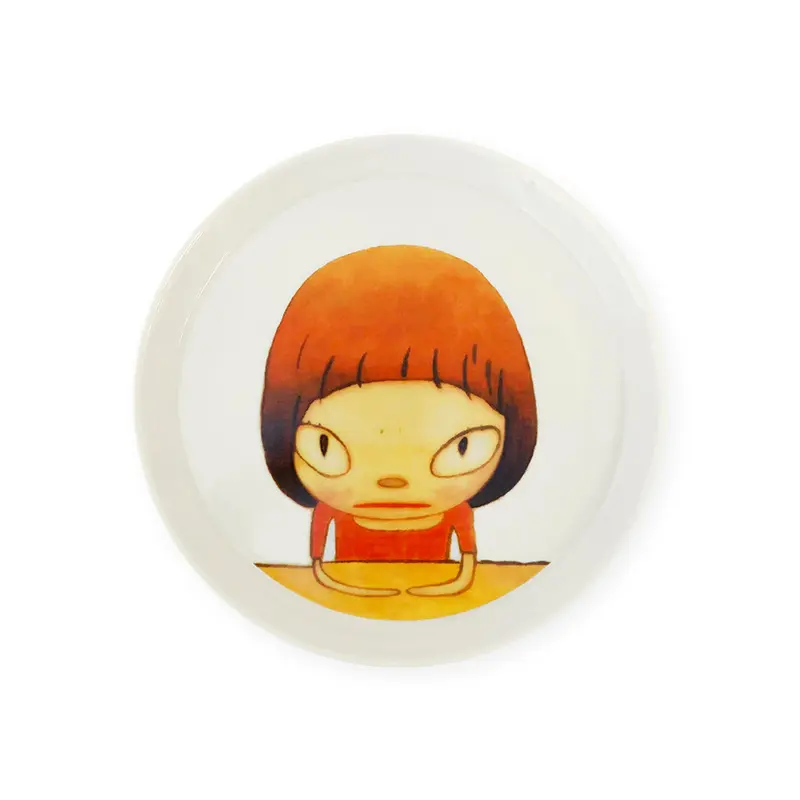 Yoshitomo Nara Lets Talk about Glory Porcelain Plate