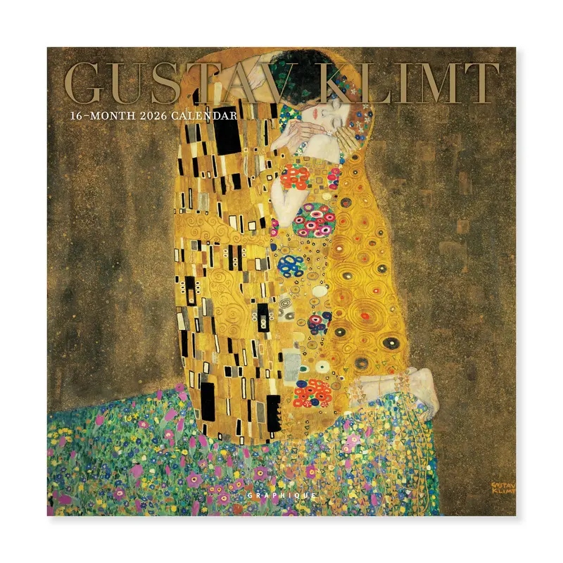 2026 Gustav Klimt Wall Calendar