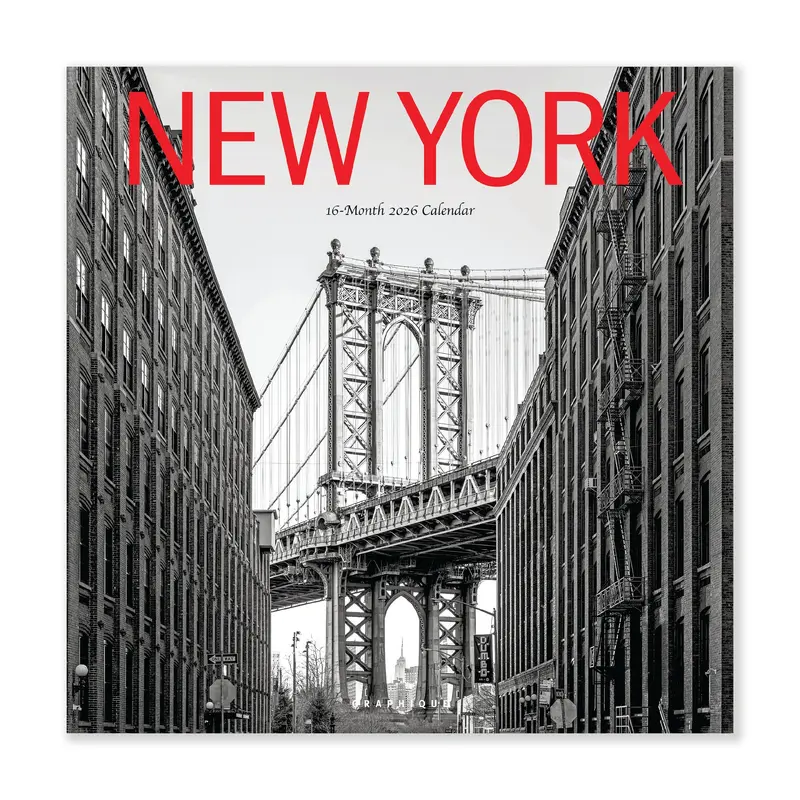 2026 New York City Wall Calendar