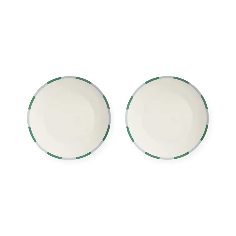 Bliss Porcelain Dinnerware - Green