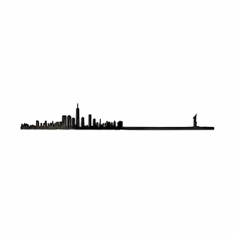 The Line Mini NYC Skyline Wall Decor