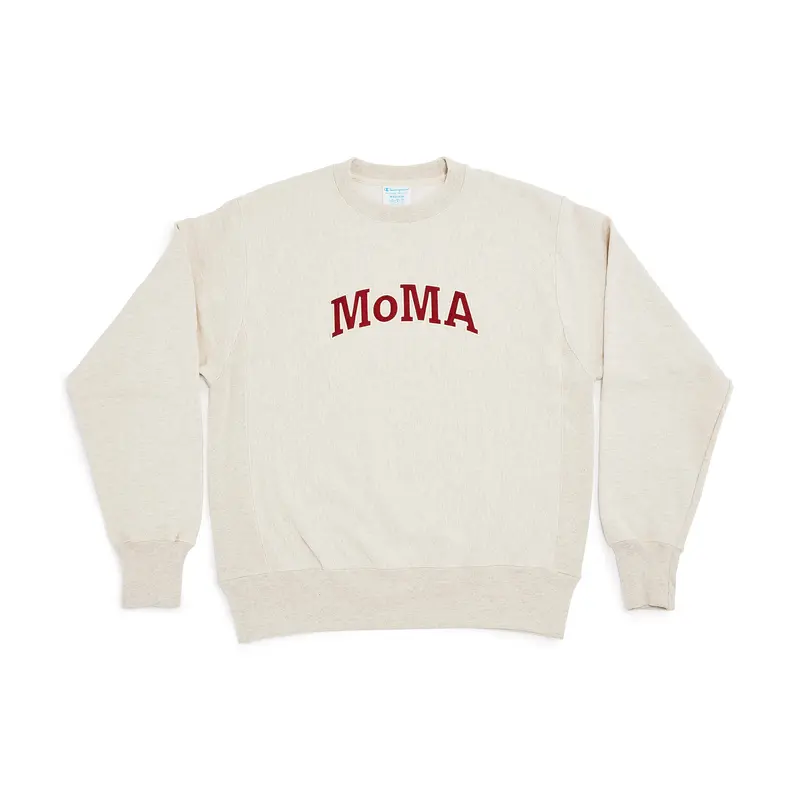 Champion Crewneck Sweatshirt - MoMA Edition - Oatmeal