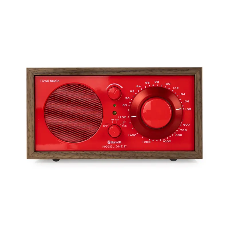 Tivoli Model One Bluetooth Radio - BT 70s Poppy Red