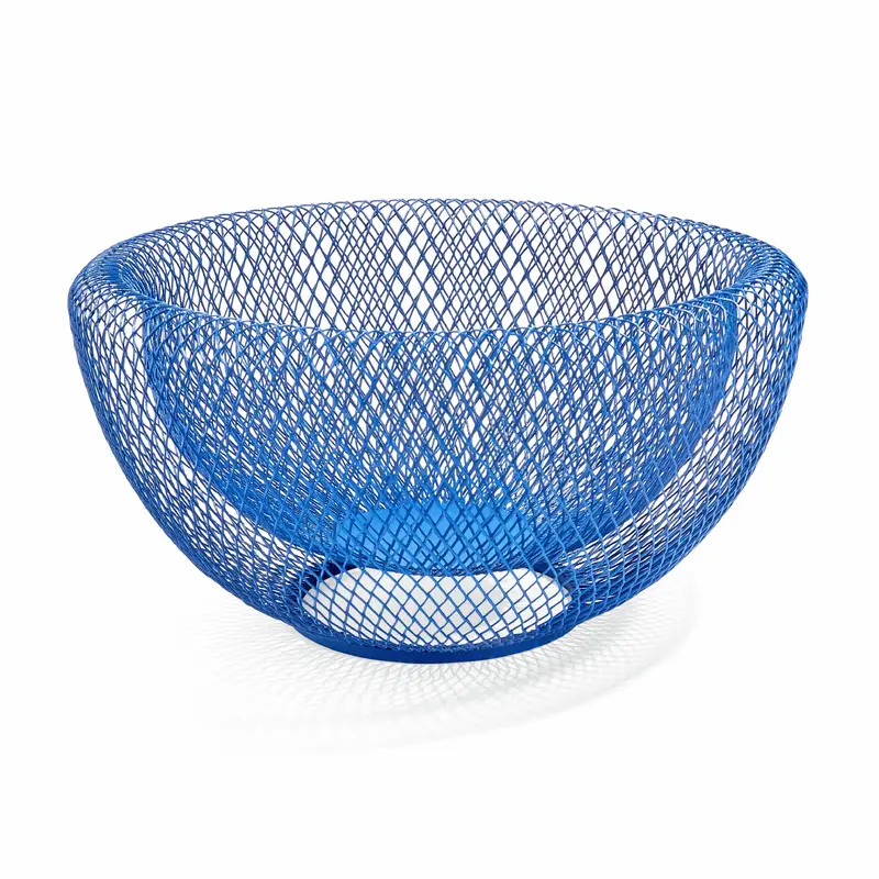 Wire Mesh Bowls - Blue