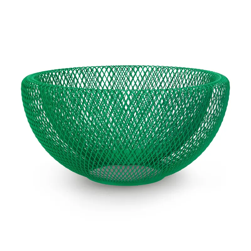 Wire Mesh Bowls - Green