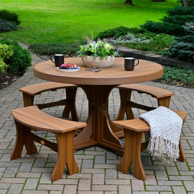 4' Round Dining Table from LuxCraft