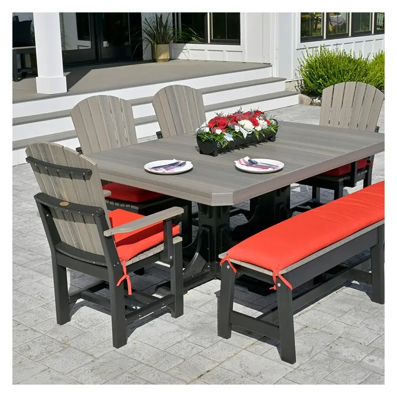 4' x 6' Rectangular Dining Table from LuxCraft