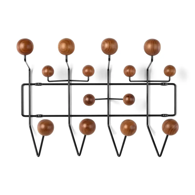 Eames Hang-It-All Coat Rack from Herman Miller - Black/  Walnut