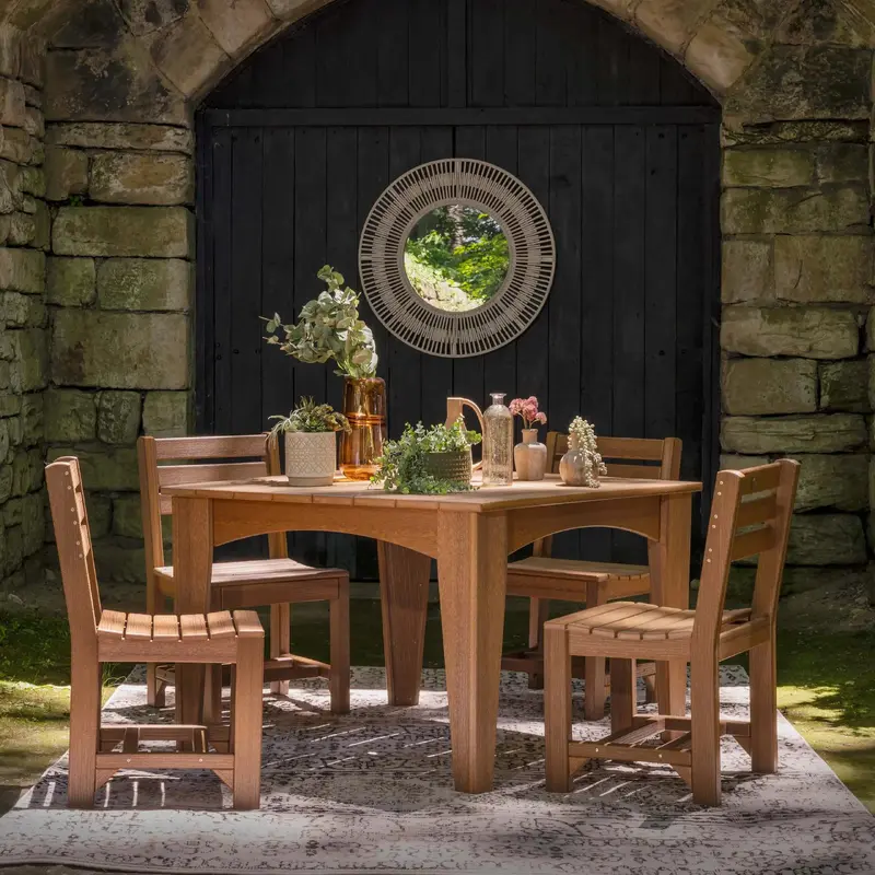 Island 44" Square Dining Table from LuxCraft