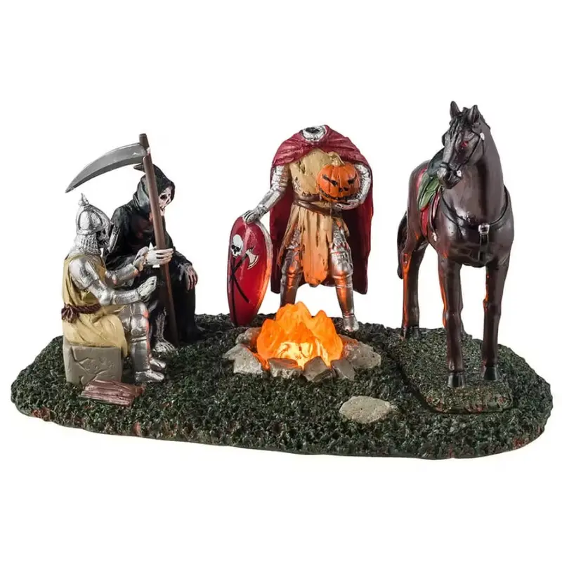 NEW 2025 Lemax Spooky Town Cursed Campfire #44356