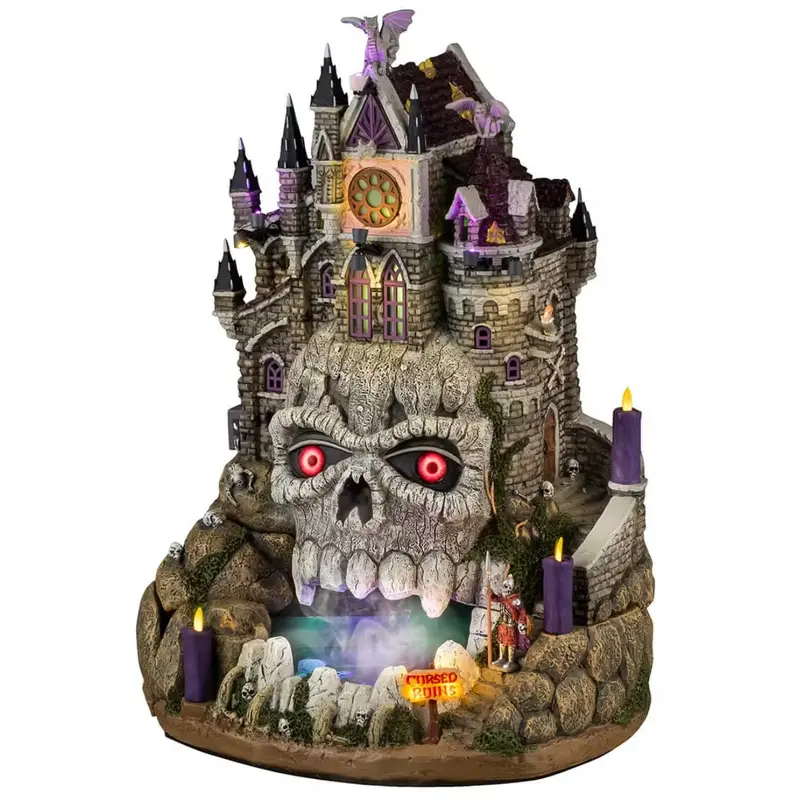 NEW 2025 Lemax Spooky Town Cursed Ruins #45217