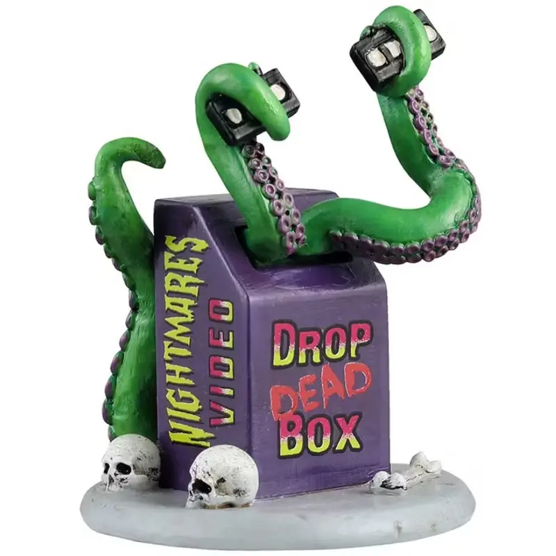 NEW 2025 Lemax Spooky Town Drop Dead Box #54448