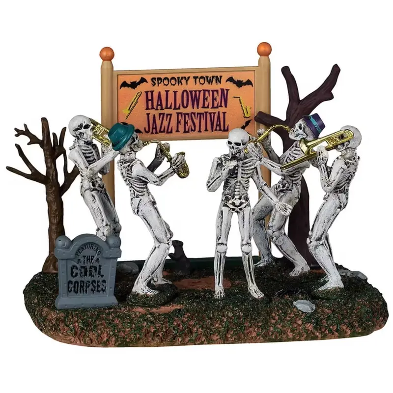 NEW 2025 Lemax Spooky Town Halloween Jazz Festival #53735