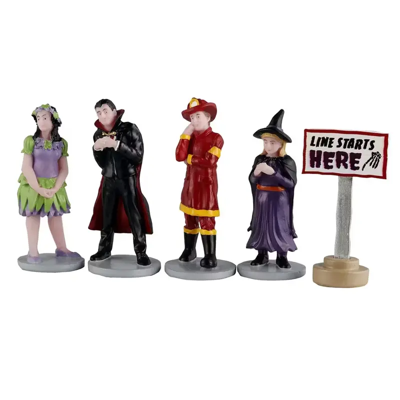 NEW 2025 Lemax Spooky Town Line Starts Here, Set of 5 #52507
