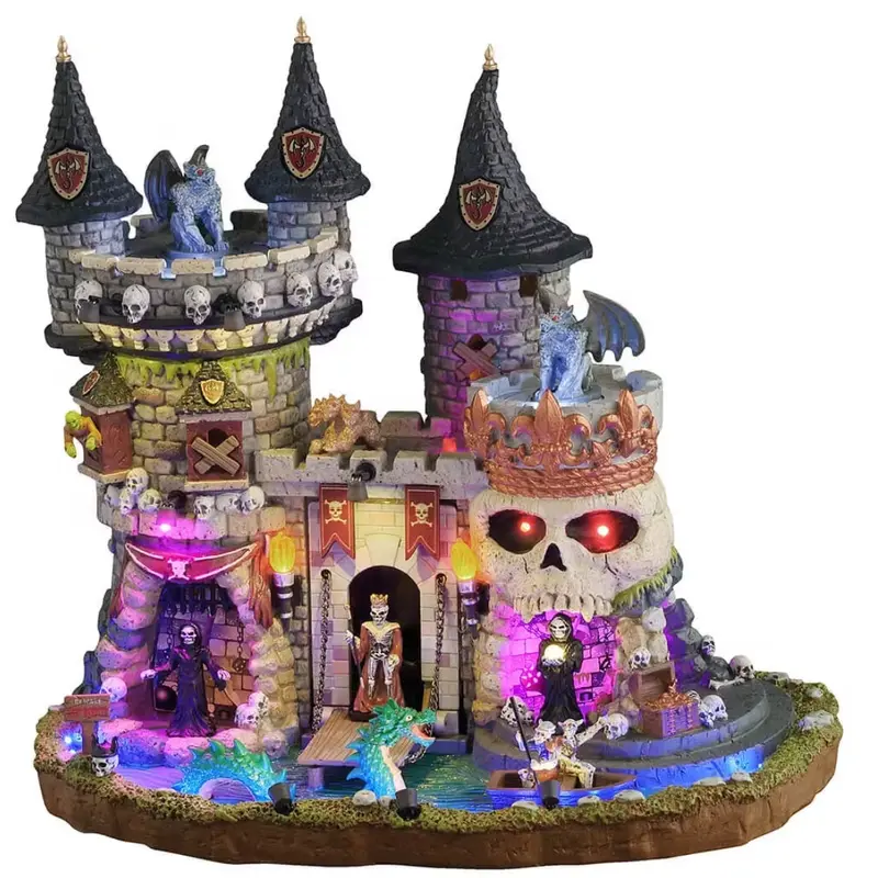 NEW 2025 Lemax Spooky Town Medi-Evil Castle #55302