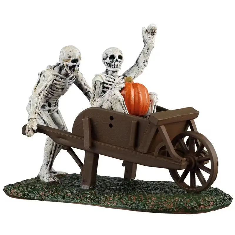 NEW 2025 Lemax Spooky Town Playful Skeletons Yard Decoration #52517