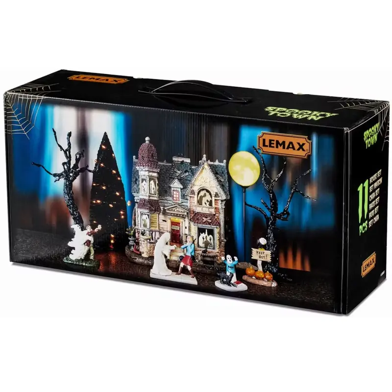 NEW 2025 Lemax Spooky Town The House of Shadows Set #56661