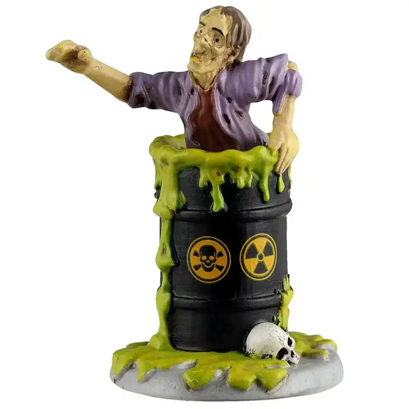 NEW 2025 Lemax Spooky Town Toxic Zombie #52504